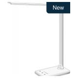 White Crown LED Desk Lamp 5 Modes USB Charging