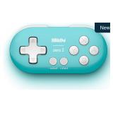 Nargos 8Bitdo Zero 2 Mini Controller - Turquoise