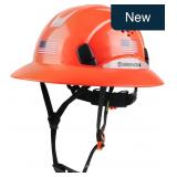 Full Brim Vented Hard Hat w/ Cooling Towel