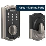 Schlage BE375 CAM 619 Deadbolt Satin Nickel