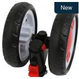 uxcell 5' Double Wheel Pulley Roller 125x30mm