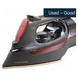 CHI Steam Iron 1700W Black 8' Cord Titanium