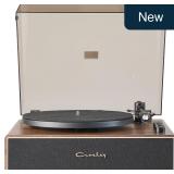 Crosley CR6046A-WAGL Walnut 2-Speed Turntable