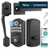 DS10 Pro Smart Keyless Entry Lock Matte Black
