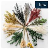 12-Kind Dried Flower Set - Lavender, Wheat