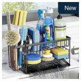 Cisily 2-Tier Stainless Steel Sink Caddy Rack