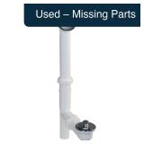 Dearborn 1-1/2' Chrome Push Pull Drain w/ Pipe