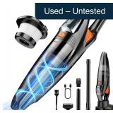 ZIHUOFAN Cordless Handheld Vacuum 25KPA 8000mAh