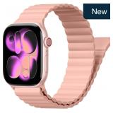 BXUXOHS Magnetic Silicone Loop Band 38-46mm