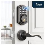 DS10 Fingerprint Keyless Entry Door Lock, Bronze