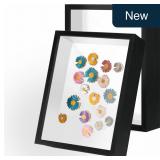 2-Pk 6x8 Black Shadow Box Frames