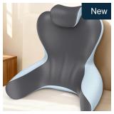 HAMYODO 22' XL Reading Pillow Grey/Blue