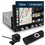 Pyle 7' Single DIN Car Stereo w/ CarPlay & BT