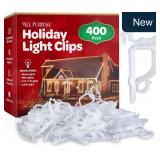 All-Purpose Light Clips 400 Pk USA Made
