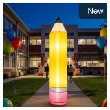 Shappy 6ft LED Inflatable Pencil Decor