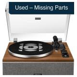 ONE-S Vinyl Record Player Walnut Bluetooth 33/45