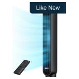 DREO Bladeless Tower Fan 28ft/s Black 8-Speeds