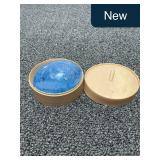 Glitter Dumpling Squishy Jumbo Toy Blue