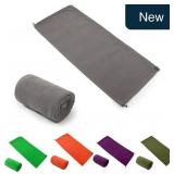 Fleece Sleeping Bag Liner 32x71in Lightweight