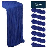 8-Pk Royal Blue 23x120' Table Runners