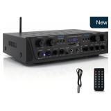 Pyle 4-Ch Bluetooth Audio Amplifier 500W