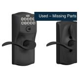 Schlage FE595 Keypad Lock, Matte Black