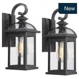 Darkaway 2-Pk Outdoor Wall Sconce, 6.9' x 15.04'