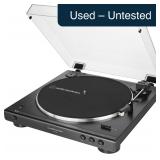 Audio-Technica AT-LP60XBT-BK Turntable, Black