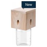 Wood Carpenter Bee Trap Cube Style Outdoor