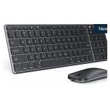 seenda SKM64-2 Bluetooth Keyboard Mouse Black