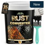 Meuvcol 2-in-1 Rust Converter, 35 oz Black