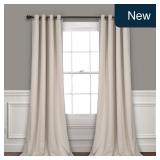 Lush Decor 2-Pk Insulated Blackout Curtains 52x108