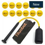 Kinetic Chain Swing Trainer Bat w/12 Balls & Bag