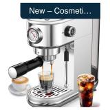atatix Espresso Machine with Milk Frother, 20 Bar