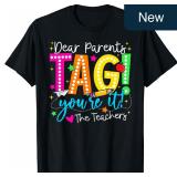 Love Teachers Last Day of School T-Shirt XL