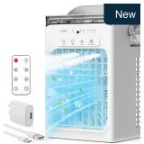 Cokque Mini Air Conditioner, 1100ML, USB-C, Remote
