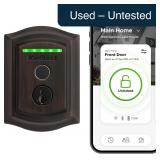 Kwikset Halo Touch Fingerprint Deadbolt Bronze