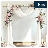 DeZerlor Ivory Draping Fabric 29'x20FT