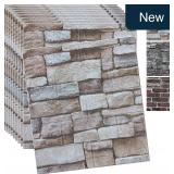 10PCS 3D Wall Panels Peel and Stick 3D Brick