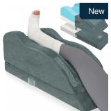 KingPavonini Leg Elevation Pillow, Grey, 7.1'-9.8'