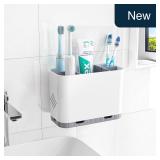 Homtalker 5-Slot Toothbrush Holder Set