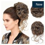 Messy Bun Scrunchies for Women 2PC Hair Bun