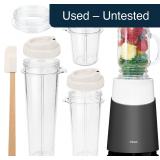 Tribest PB-430GY-A Blender w/ Mason Jar, Gray