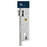 Storm Door Mortise Lock Body 2-1/2' PZ Nickel