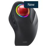 Nulea Wireless Trackball Mouse Ergonomic RGB 44mm