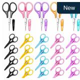 25 Pcs Mini Craft Scissors 3.5' Stainless Steel