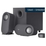 Logitech Z407 Bluetooth Speakers 80W Peak Gray