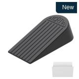 Rubber Extra Large Door Stoppers - 1 Pack Black