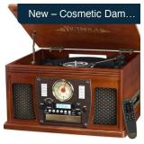 Victrola 8-in-1 Bluetooth Record Player - Mahogany