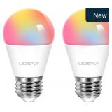 LEDEPLY Zigbee A15 E26 Smart Bulbs 2-Pk